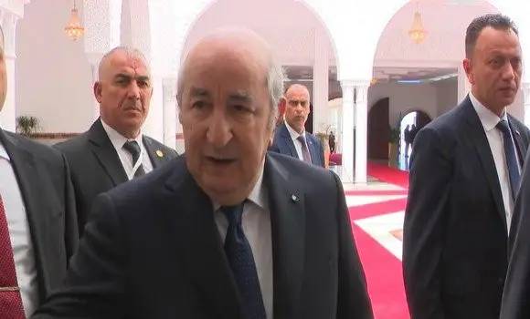 The President of the Republic reaffirms Algeria's constant support for Tunisia
