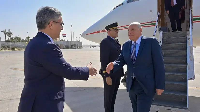 بتكليف من رئيس الجمهورية, السيد عطاف يقوم بزيارة رسمية إلى جمهورية مصر