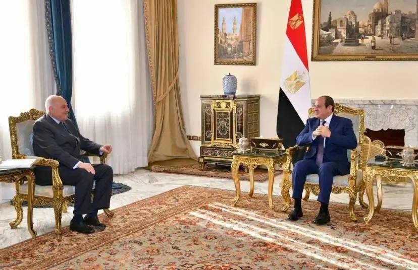 عطاف يستقبل بالقاهرة من قبل رئيس جمهورية مصر العربية