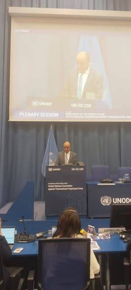 General discussion session of the thirteenth session of the Conference of the Parties to the United Nations Convention against Transnational Organized Crime